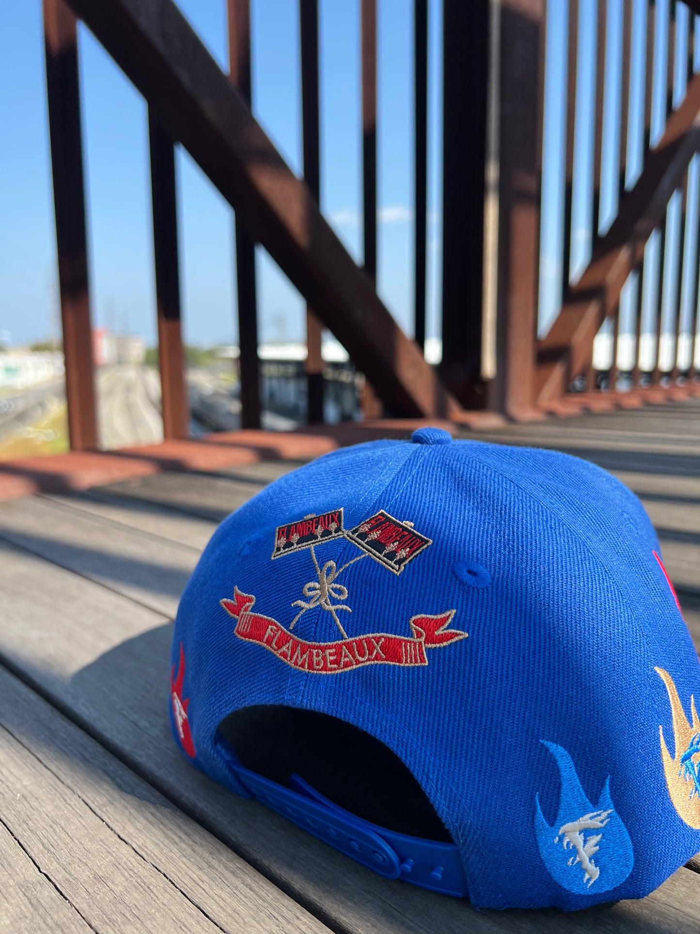 Flambeaux Team Hat-Blue