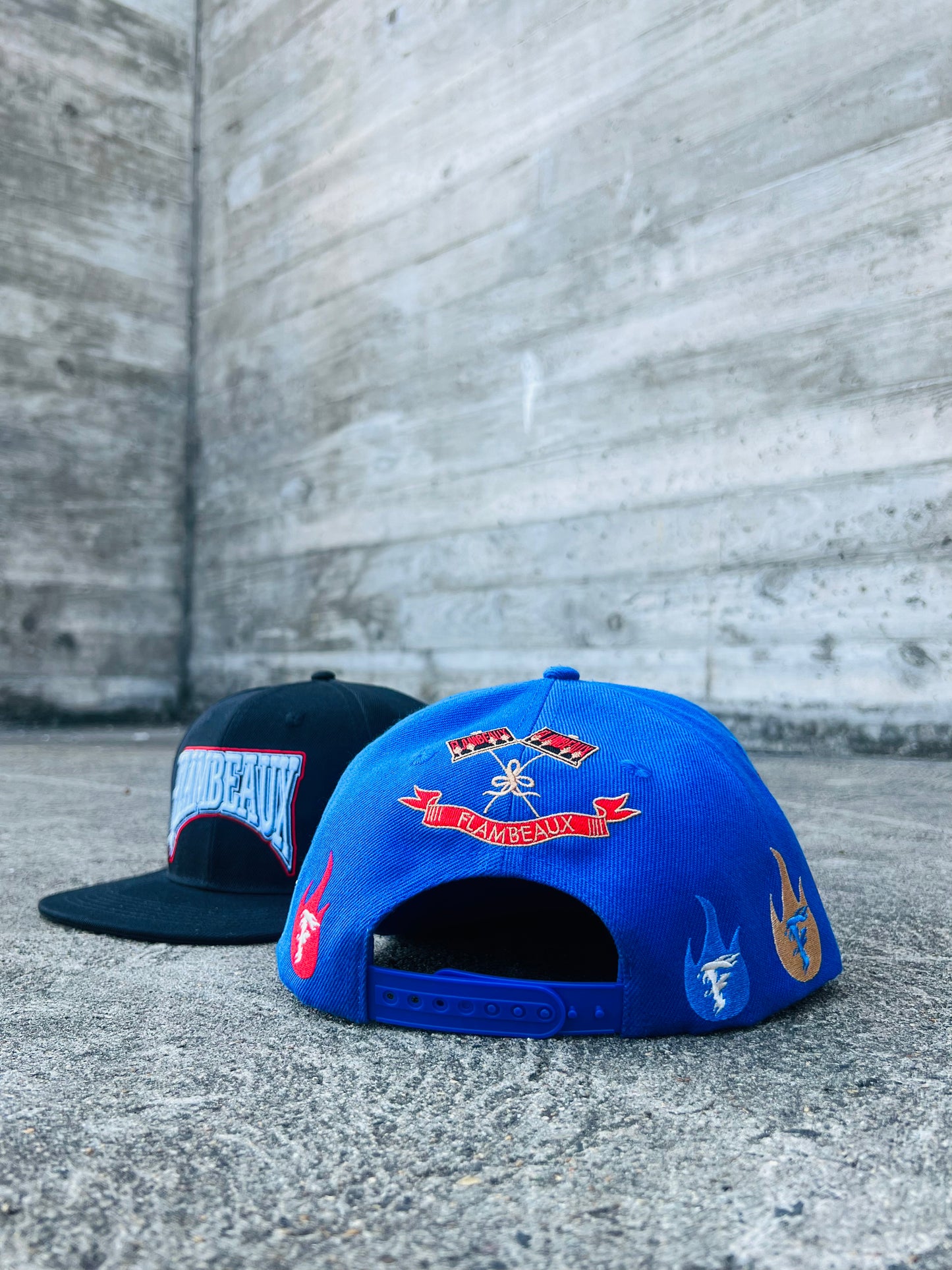 Flambeaux Team Hat-Blue