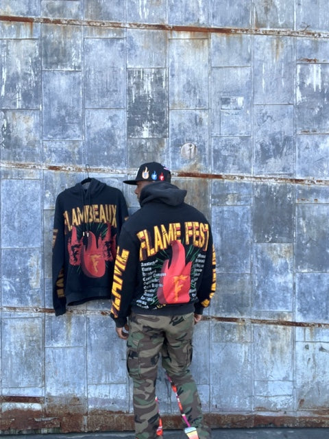 Flambeaux Flame Fest Tour Hoodie
