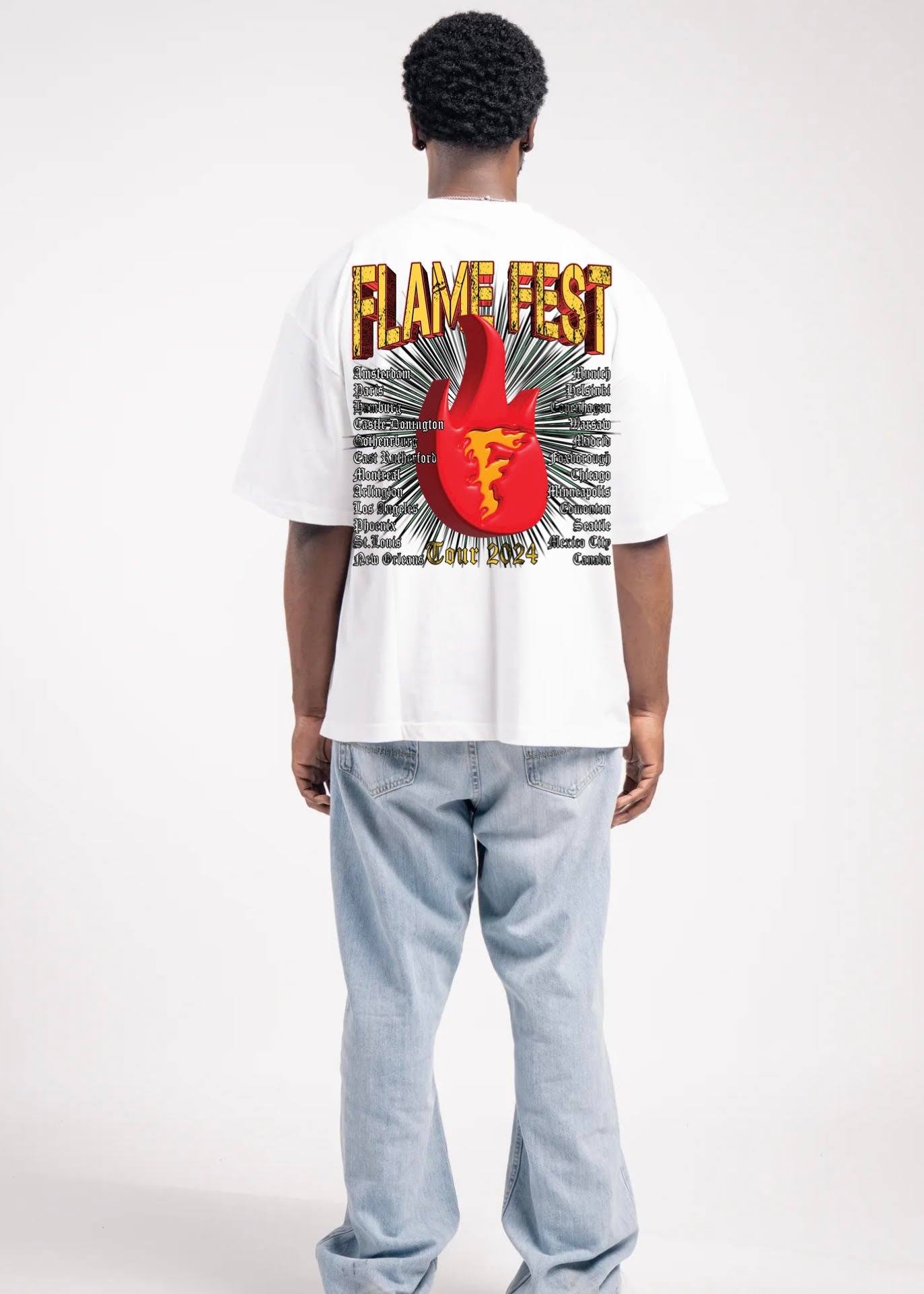 Flambeaux Flame Fest Tee