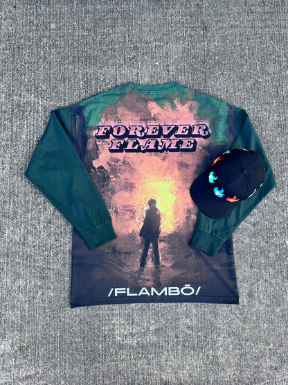 TORCHBEARER TEE-FOREST GREEN